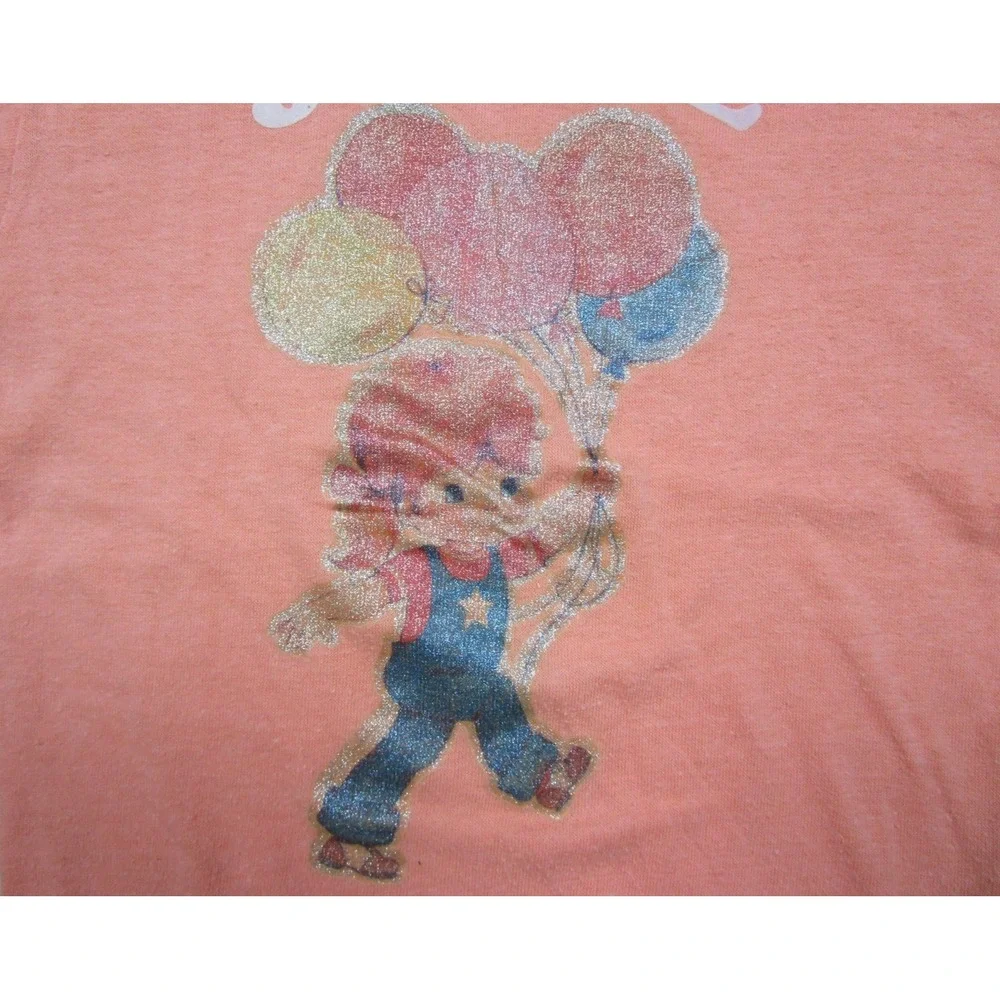 Vintage 70s Glitter Iron T-Shirt On Kids Youth (S) Personalized Julie Name Tee